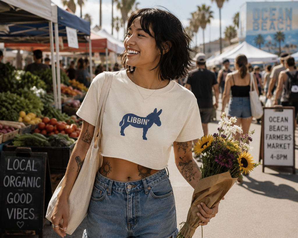 Cropped Donkey Tee