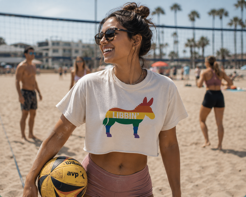 Pride Donley Cropped Tee