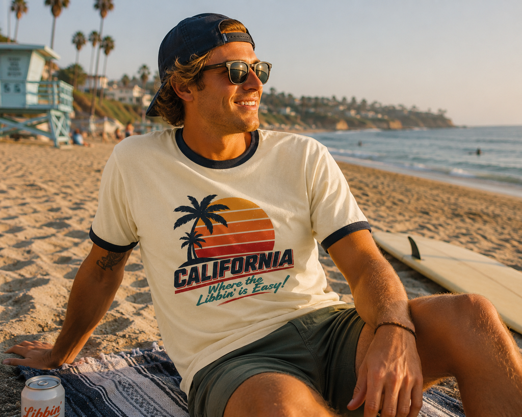 California Ringer T-Shirt